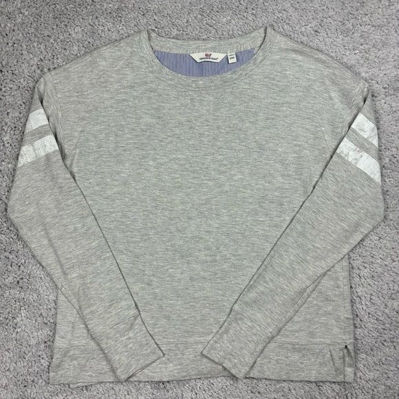 Vineyard Vines Sweatshirt Womens XXS Crewneck Athletic Fitted Minimalist Preppy - Picture 1 of 3